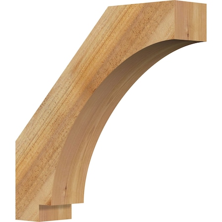 Ekena Millwork 4"W x 18"D x 18"H Imperial Rough Sawn Knee Brace, Western Red Cedar BRC04X18X18IMP00RWR